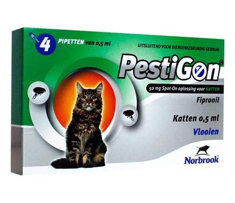 Pestigon kat 50 mg | 4 pipetten