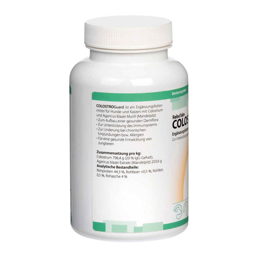 Colostroguard für Hunde und Katzen Zusammensetzung