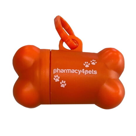 Poepzakjes houder incl. 15 hondenpoepzakjes | Oranje