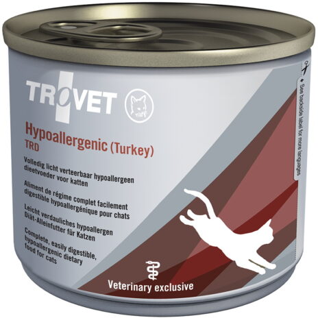 Trovet TRD Hypoallergenic (Turkey) Kat | Blik 200 gram
